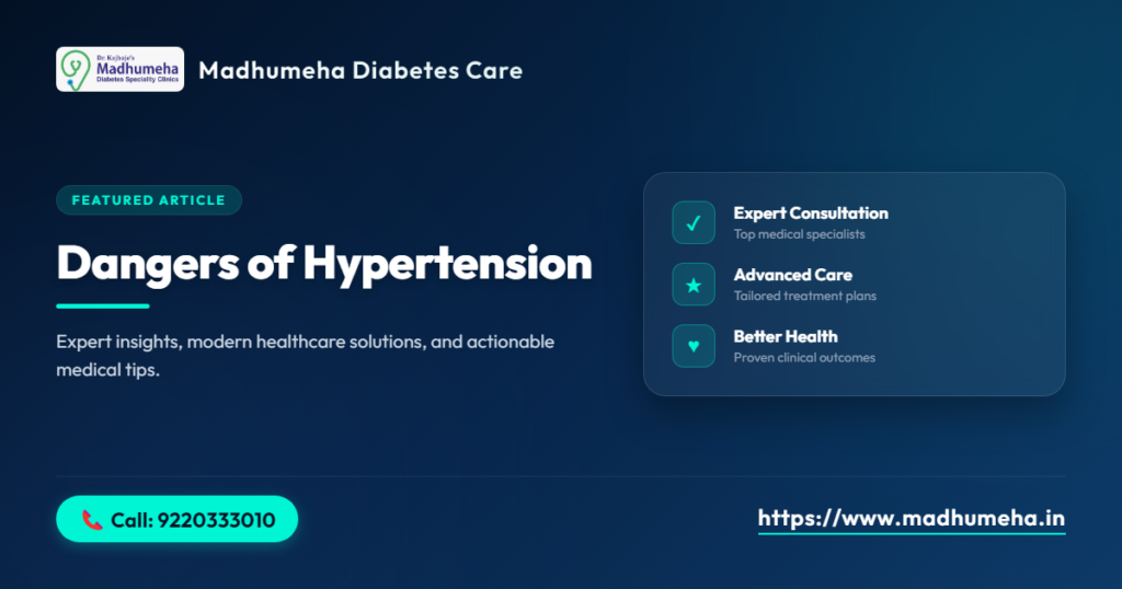 Dangers of Hypertension: Risks of Untreated Hypertension Dangers of Hypertension: Risks of Untreated Hypertension