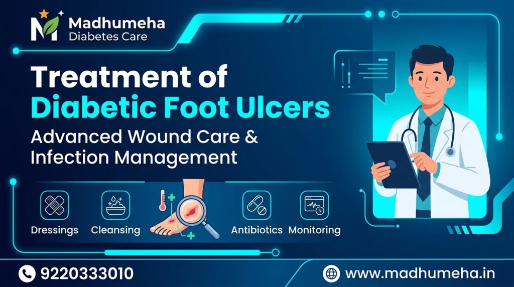 Treatment Diabetic Foot Ulcers: Clinical Healing & Wound Care