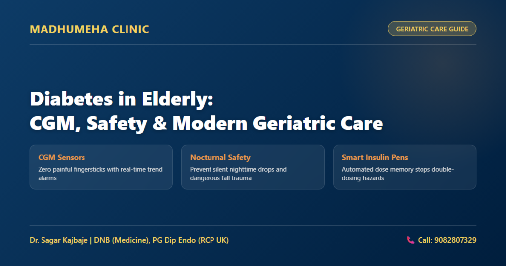 Diabetes in Elderly: Modern Care, CGM & Safety Guide Diabetes in Elderly: Modern Care, CGM & Safety Guide