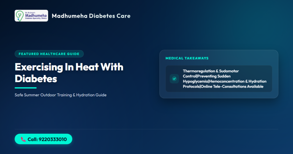 Exercising in Heat with Diabetes: Safe Summer Guide Exercising in Heat with Diabetes: Safe Summer Guide