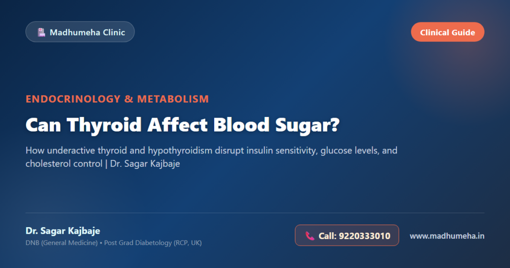 Can Thyroid Affect Blood Sugar? Connection Explained Can Thyroid Affect Blood Sugar? Connection Explained