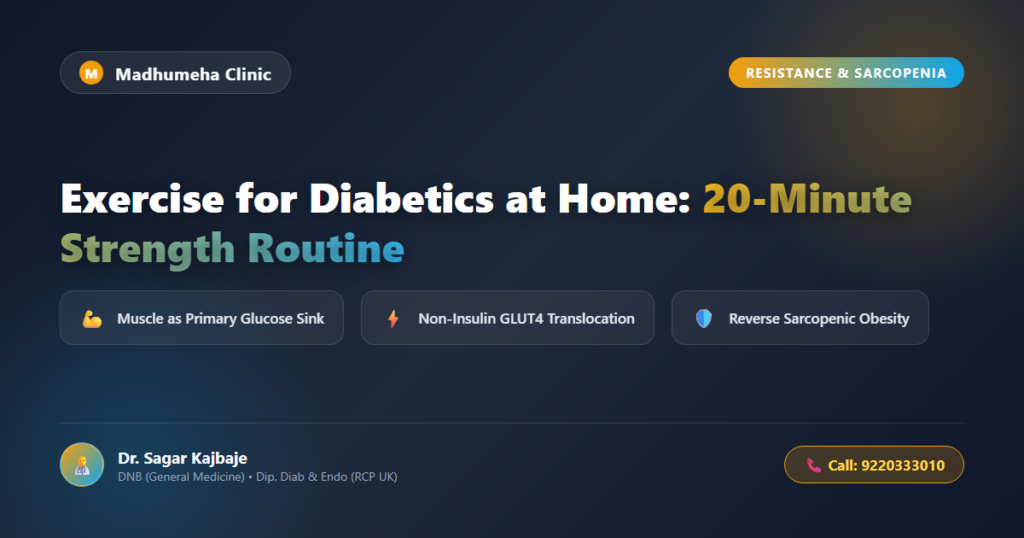 Home Strength Training for Diabetes: 20-Min Guide Home Strength Training for Diabetes: 20-Min Guide