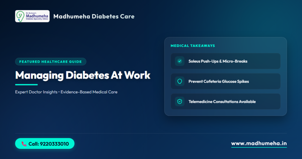 Managing Diabetes at Work: 9-to-5 Desk Worker Guide Managing Diabetes at Work: 9-to-5 Desk Worker Guide