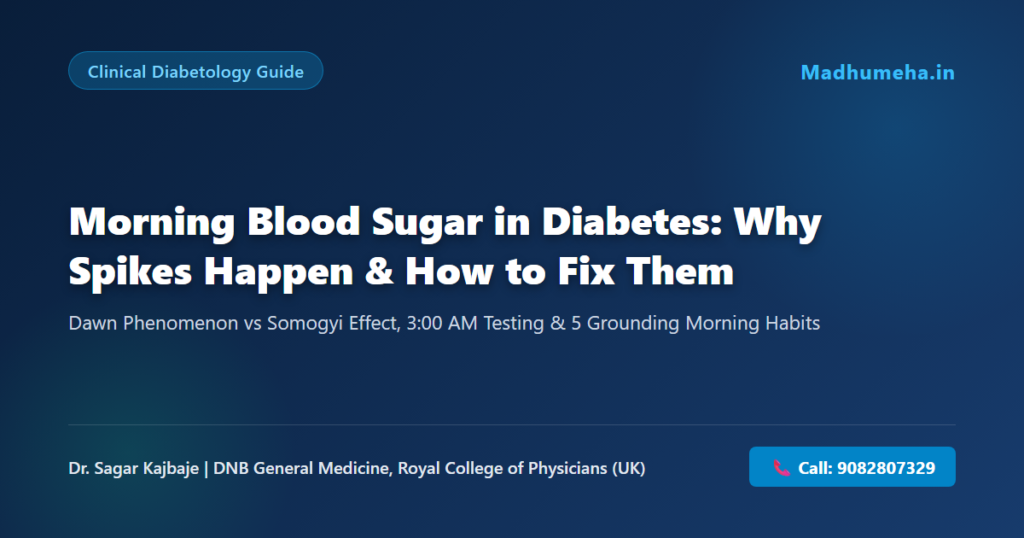 Morning Blood Sugar in Diabetes: Why Spikes Happen & How to Fix Them Morning Blood Sugar in Diabetes: Why Spikes Happen & How to Fix Them